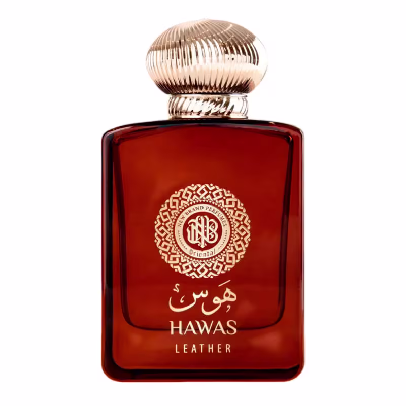 New Brand Hawas Leather Eau de Parfum - Perfume Unissex 100ml