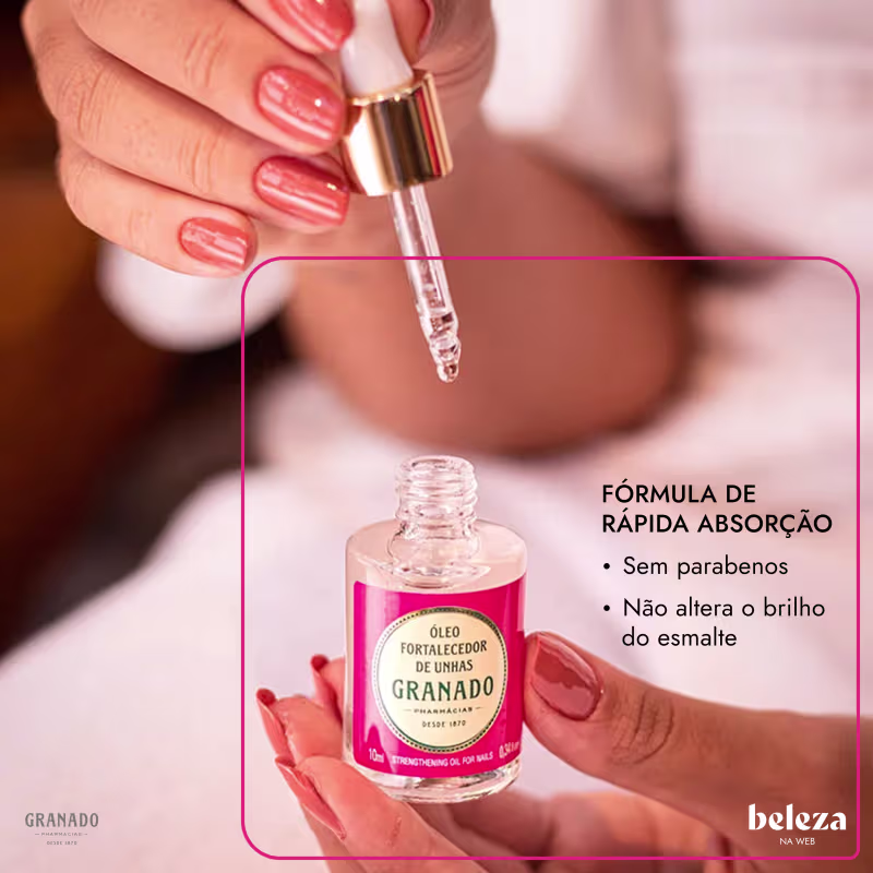 Granado Pink - Óleo Fortificante para Unhas 10ml