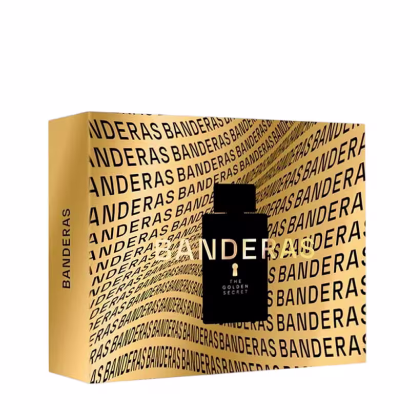 Kit Banderas The Golden Secret Masculino - Eau de Toilette 100ml + Desodorante 150ml