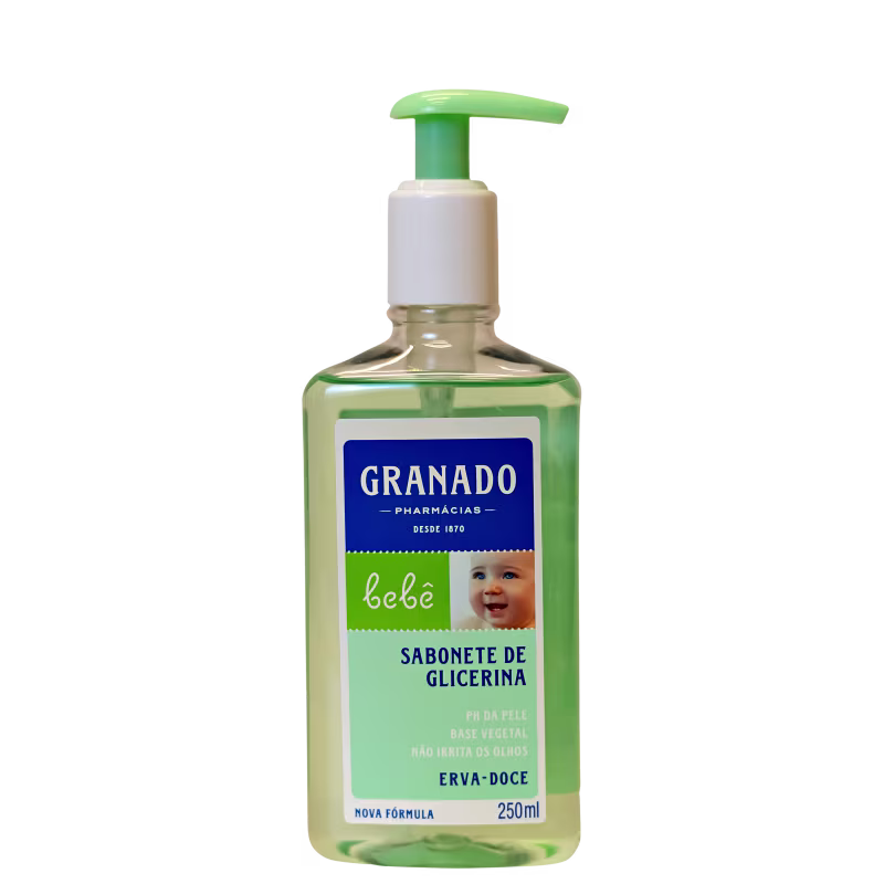 Granado Bebê Glicerina Erva Doce - Sabonete Líquido 250ml