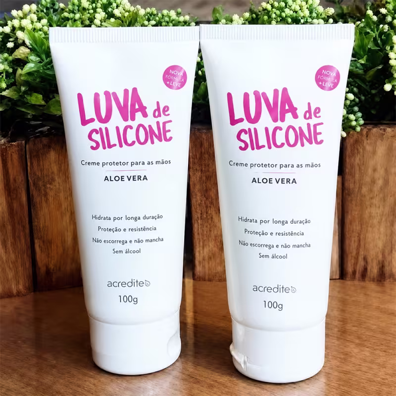 Pokoloka Luva de Silicone Aloe Vera - Creme para as Mãos 100g