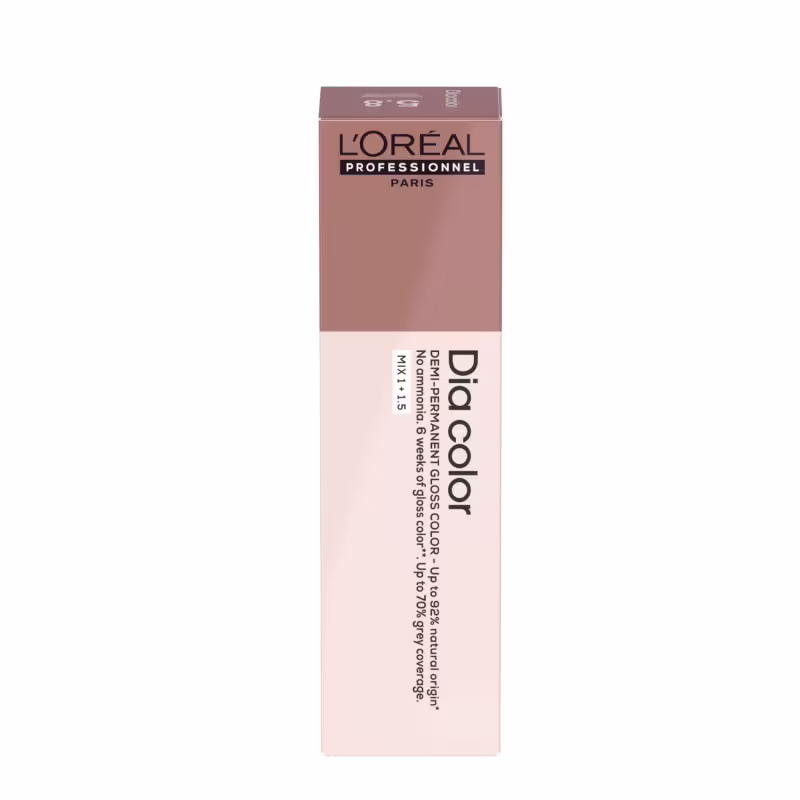 Tonalizante L'Oréal Professionnel Dia Color 6.31 Louro Escuro Dourado Cendré, 60g.