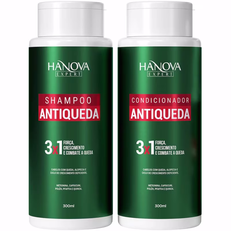 Hanova Expert Antiqueda - Kit 3x1 Duo (2 Produtos)