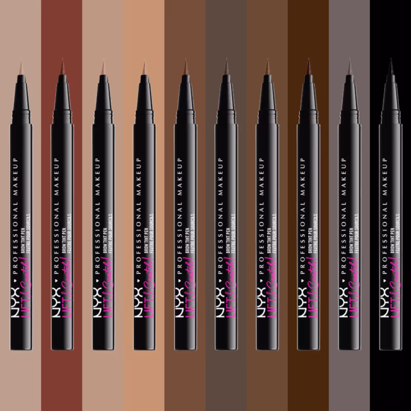 NYX Caneta para Sobrancelhas Lift & Snatch Brow Tint Pen - Efeito Fio a Fio - Espresso