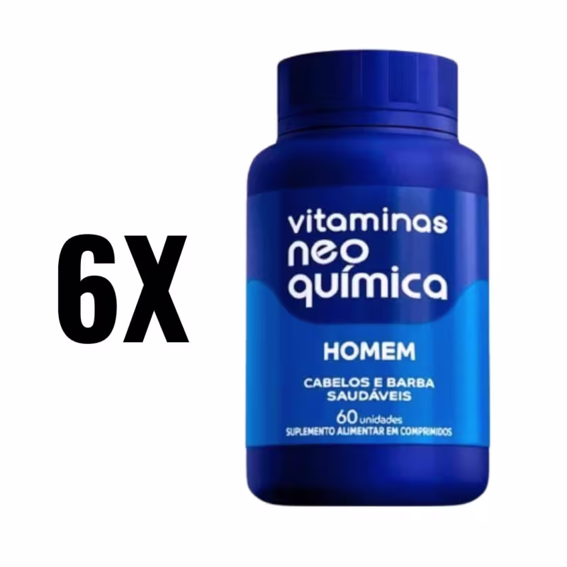 Kit Neo Química Vitaminas Homem (6 Unidades)