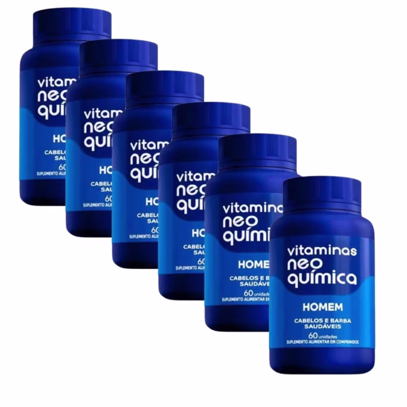 Kit Neo Química Vitaminas Homem (6 Unidades)