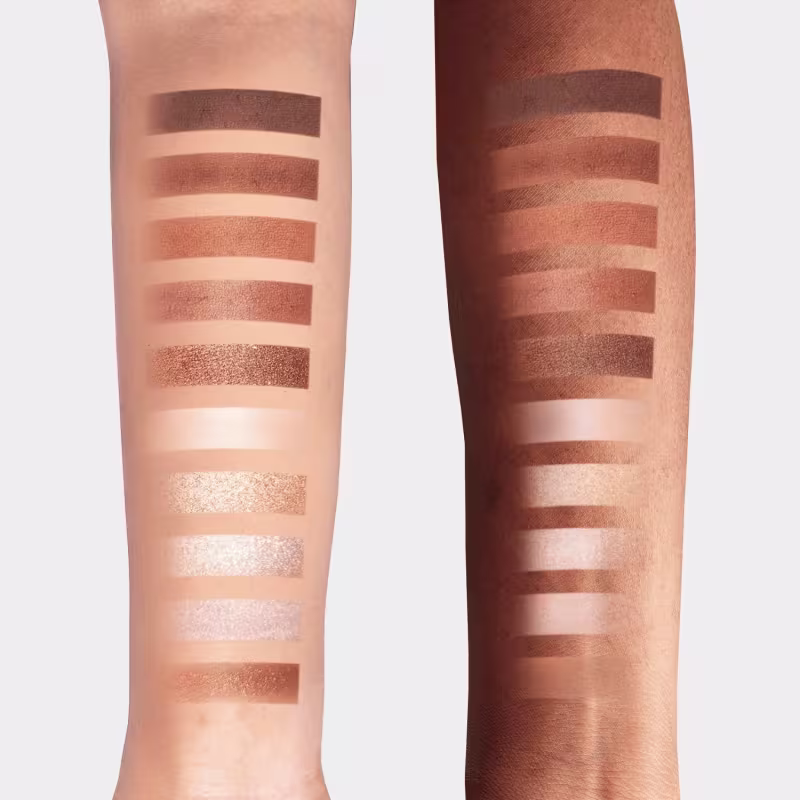 Paleta de Sombras Nina Makeup Sweet Caramel Explosão de Caramelo, 10g.