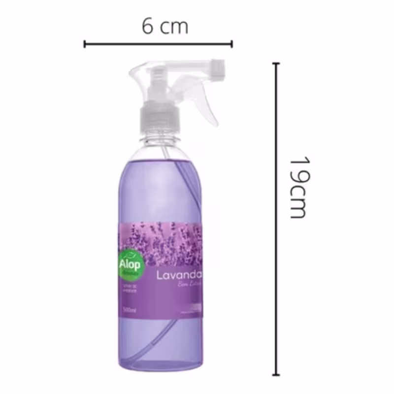 Spray Aromatizador De Ambientes 500 Ml Lavanda alop