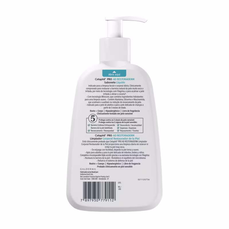 Cetaphil Kit Pro + 70% Sabonete Líquido 295ml + Creme 226g