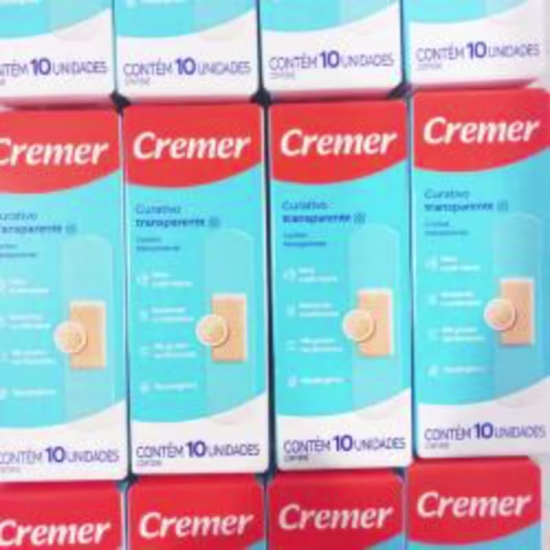 Kit 3 Caixas C/10 Undades Curativo Cremercare Transparente Cremer