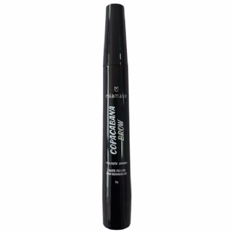 Caneta de Sobrancelha Fio a Fio Brow Copacabana Mia Make - Preto