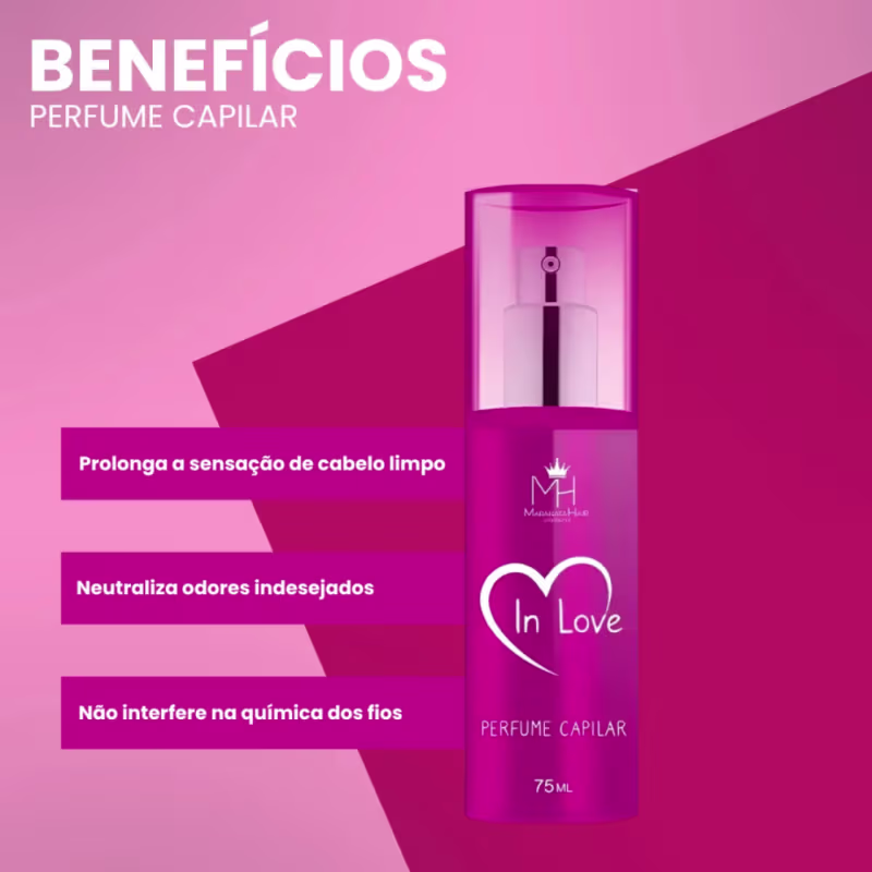 Perfume Capilar In Love Maranata Hair 75ML