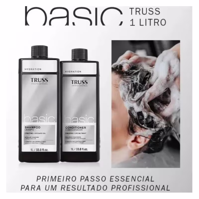 Kit Truss Basic (shampoo 1lt + Condicionador 1lt)