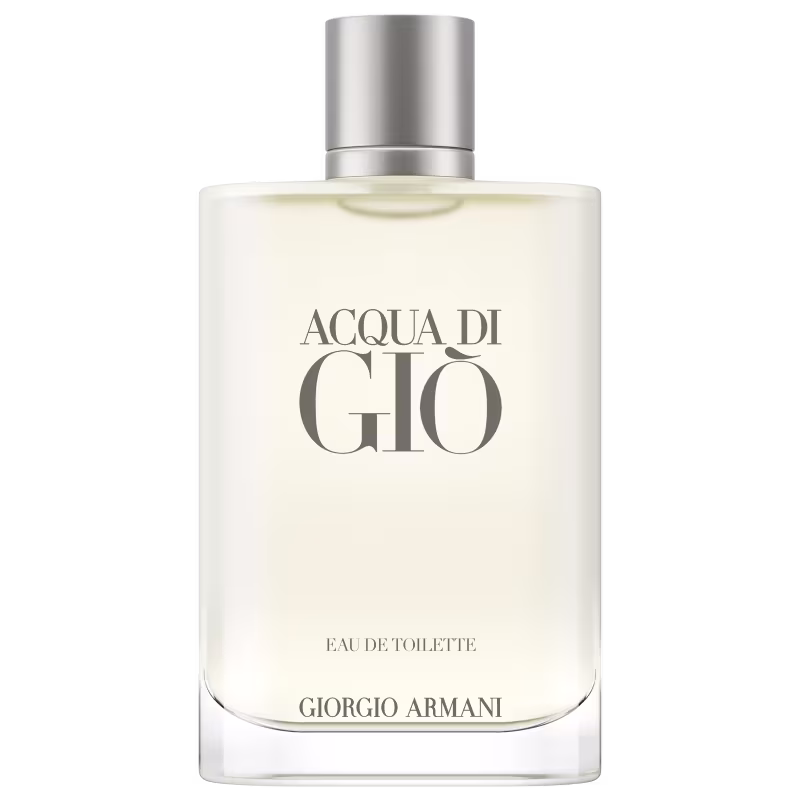 A imagem mostra o perfume importado masculino Acqua di Giò Pour Homme de Giorgio Armani.