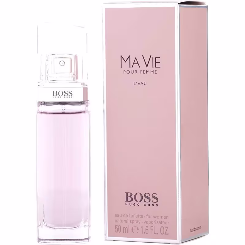 Perfume Importado Feminino Ma Vie Femme BOSS EDT, 50ml.