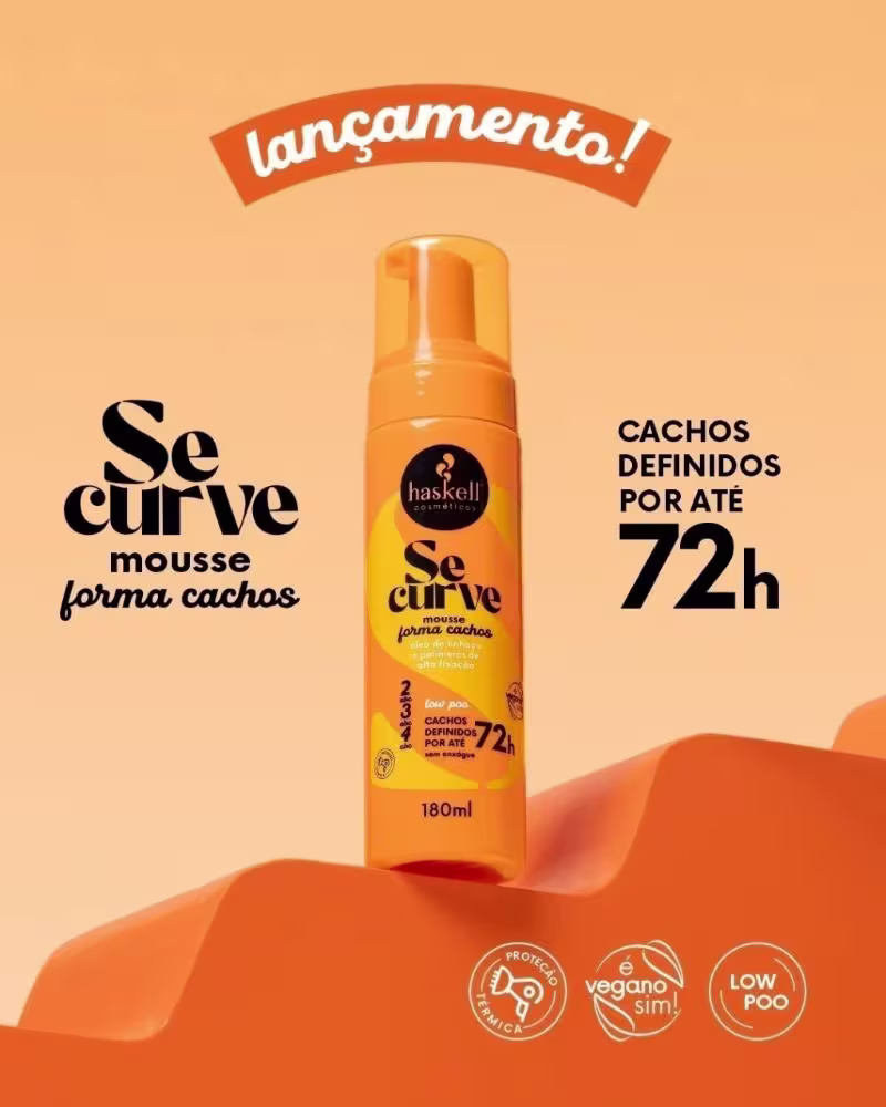 Haskell - Mousse Forma Cachos Se Curve 180ml