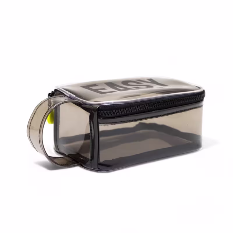 Necessaire Clip Easy by Petra, na cor Grafite