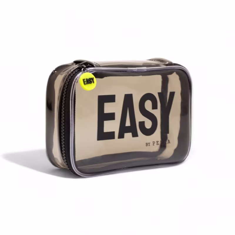 Necessaire Flex Easy by Petra, na cor Grafite