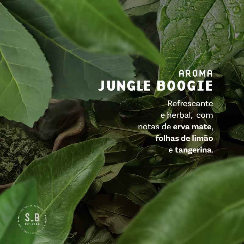 Quarteto Quarteto Sobrebarba - Shampoo, Balm, Óleo e Cera - Jungle Boogie