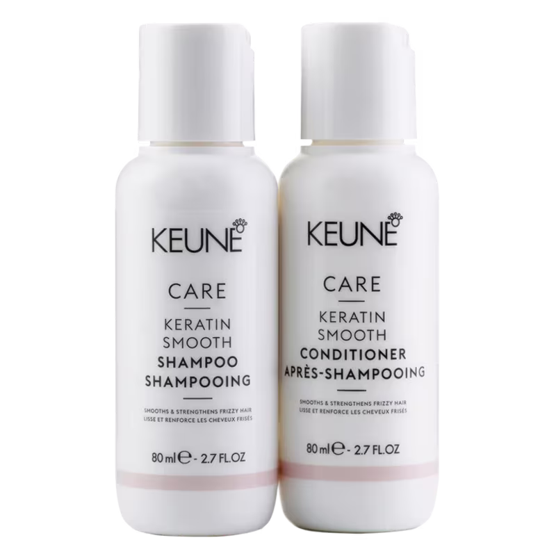 KIT KEUNE KERATIN SMOOTH SH E COND 60ML CADA