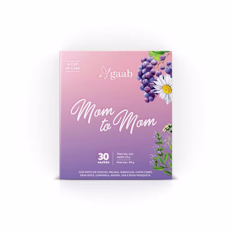 Chá Mom to Mom Gaab (30 sachês)