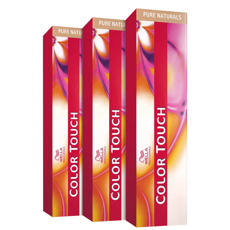 Kit Wella Professionals Color Touch 7/0 Louro Médio - Tonalizante (3 Unidades)