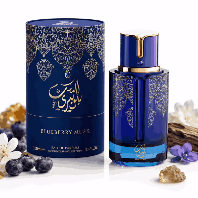 Perfume Blueberry Musk Arabiyat Prestige EDP 100ml Unissex
