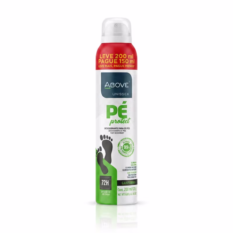 DESODORANTE PARA OS PÉS ABOVE PÉ PROTECT UNISSEX 200ML