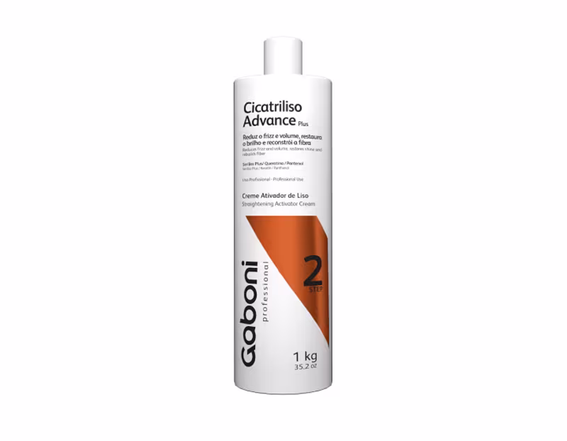 Gaboni Cicatriliso Advance Plus Creme Ativador - Escova Progressiva 1L