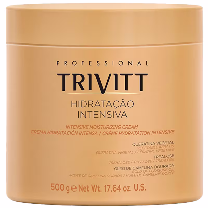 Máscara Capilar Itallian Hairtech Trivitt Hidratação Intensiva, 500g.