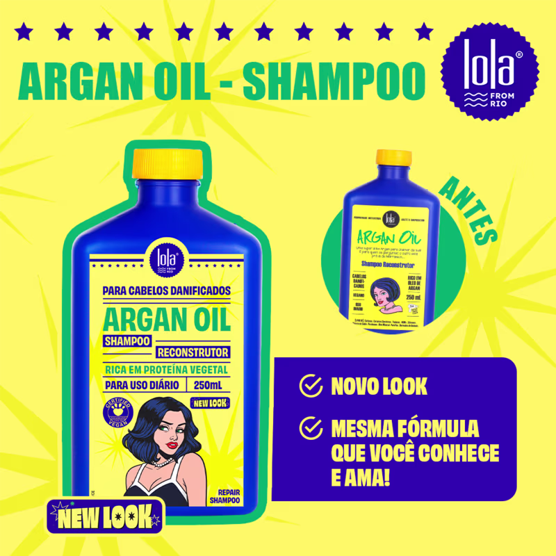 Lola Cosmetics Argan Oil - Shampoo 250ml