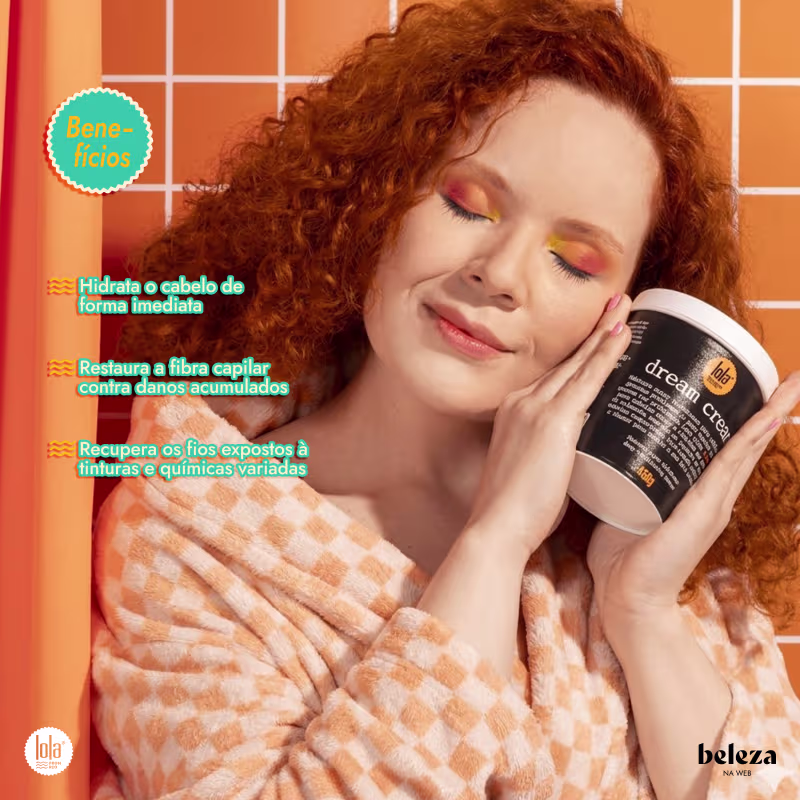 Lola From Rio Dream Cream - Máscara de Hidratação 450g