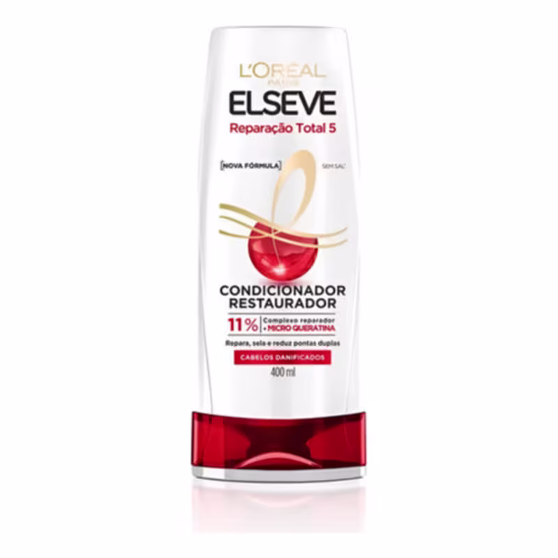Kit Reparação Total  + Cicatri Renov 4 Itens Elseve