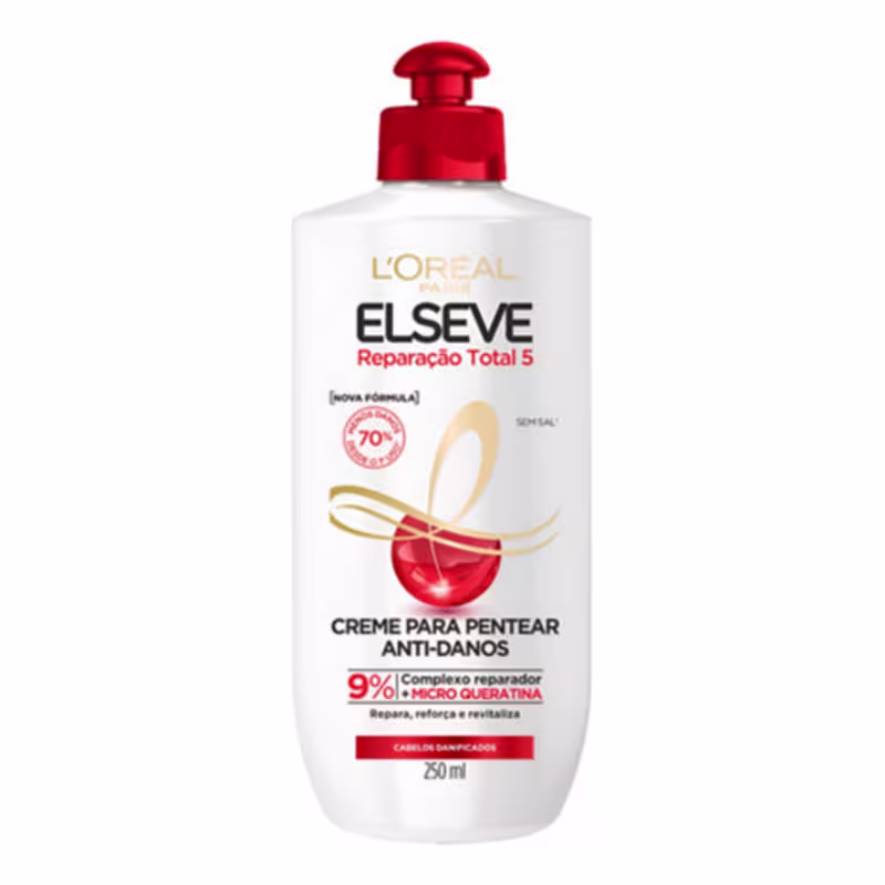 Kit Reparação Total  + Cicatri Renov 4 Itens Elseve