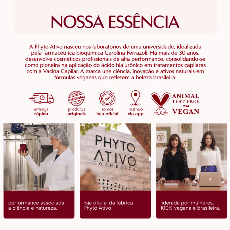 Kit Long Time Phyto Ativo Nutrição Biotecnológica 3 Unidades