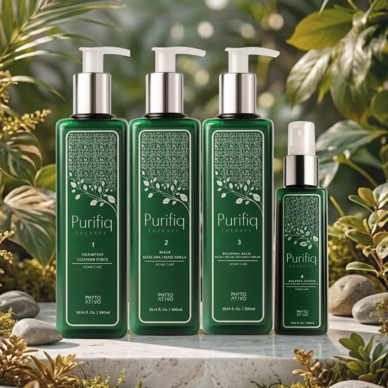 Kit Purifiq Therapy Phyto Ativo Detox Antioleosidade 4 Unidades