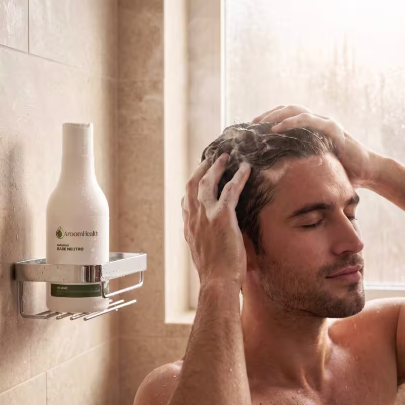 Shampoo base neutro vegano  300 ml  Fórmula Exclusiva