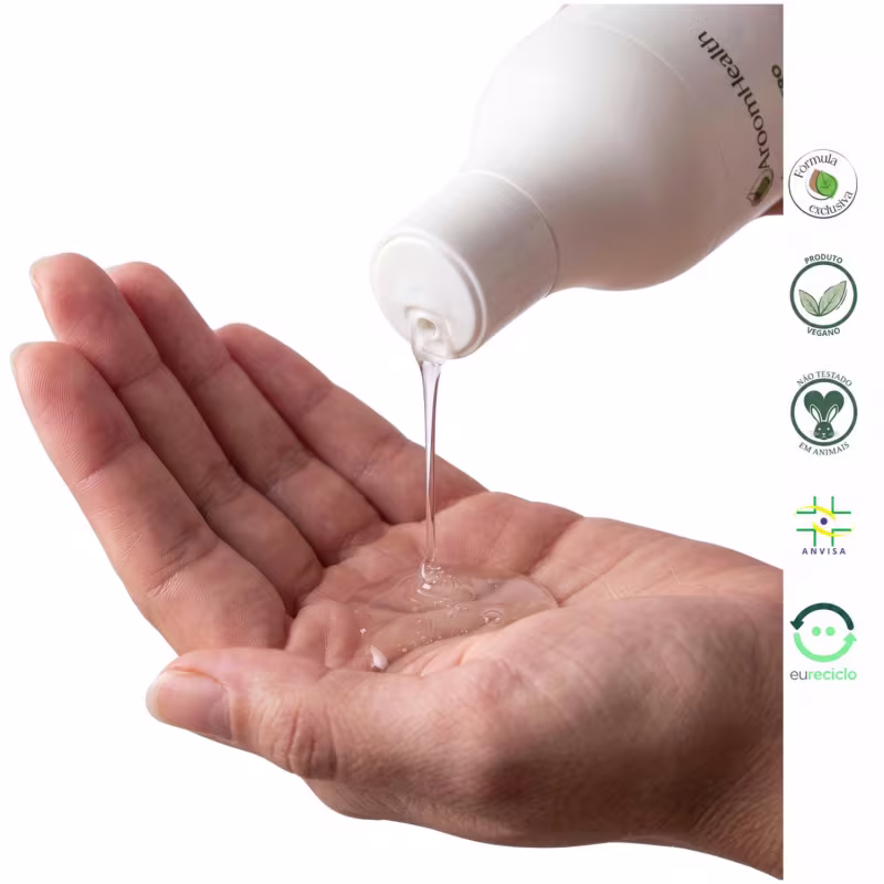 Shampoo base neutro vegano  300 ml  Fórmula Exclusiva