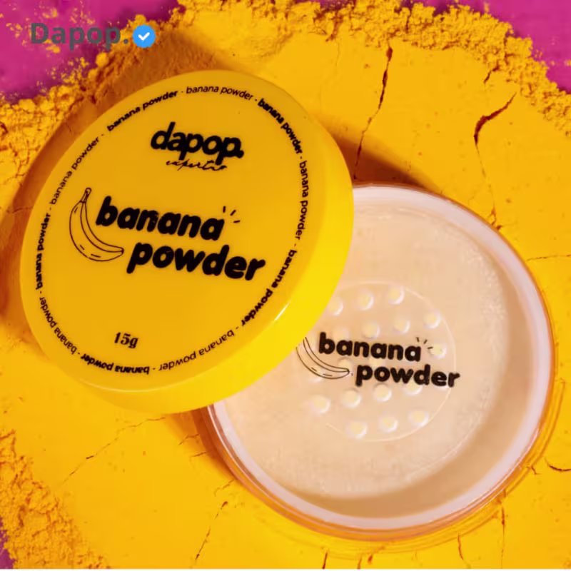 Pó Ultrafino Para Acabamento Banana Powder Expert - Dapop