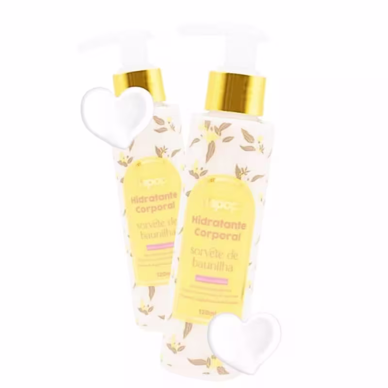 Hidratante Corporal Sorvete de Baunilha Dapop 120ml