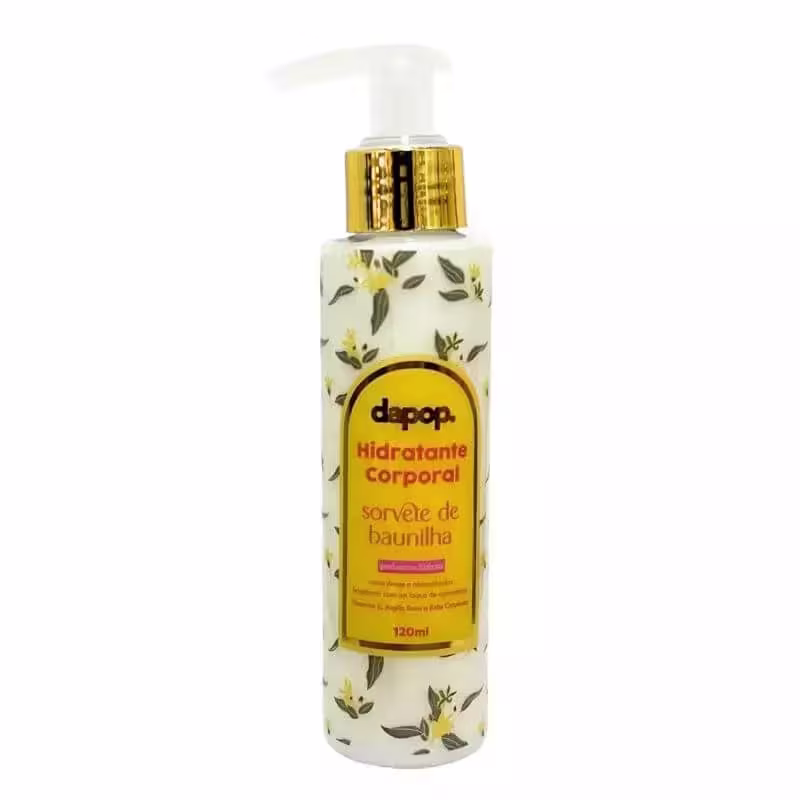 Hidratante Corporal Sorvete de Baunilha Dapop 120ml