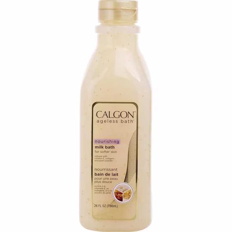 Hidratante Feminino Calgon Ageless Banho De Leite Nutritivo 765 Ml