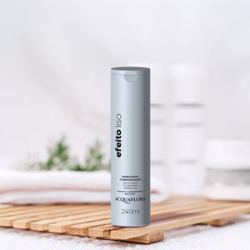 Acquaflora Efeito Liso - Leave-in Hidratante Condicionante 240ml