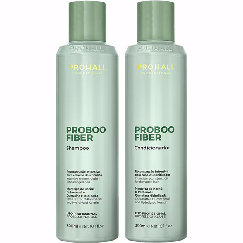 Prohall Proboo Fiber - Kit Reconstrução Intensiva Home Care Duo (2 Produtos)