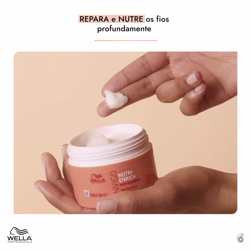 Wella Professionals Enrich Fine to Normal Hair - Máscara de Hidratação 500ml