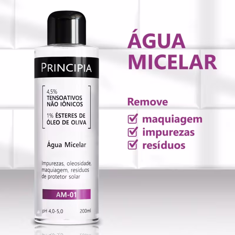 Principia Kit GH-01 e AM-01 (Gel hidratante GH-01 + Água Micelar AM-01)