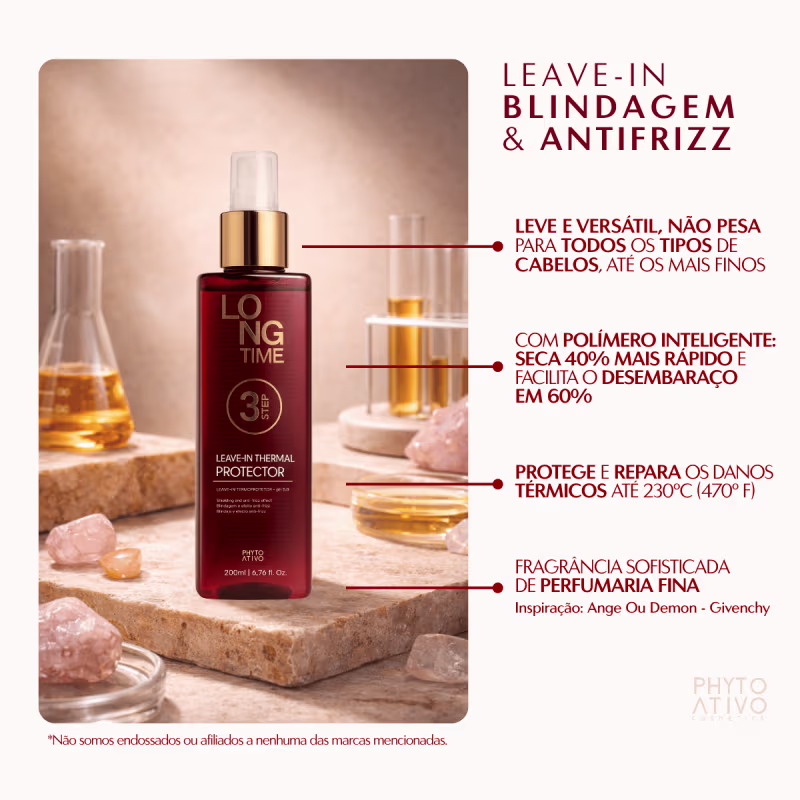 Leave-in Long Time Phyto Ativo Nutrição Biotecnológica 200ml