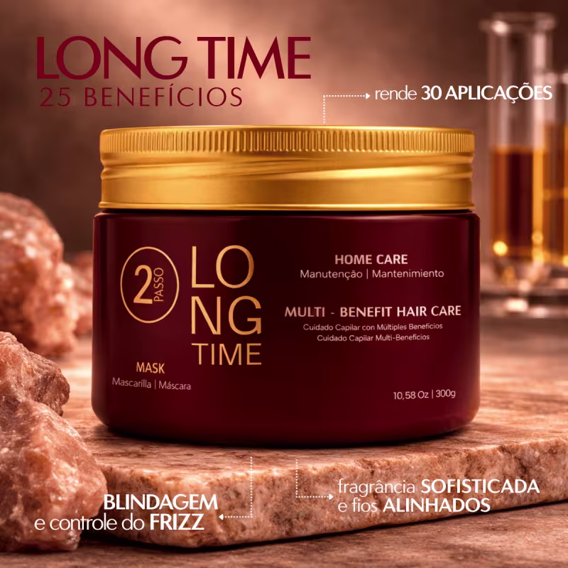 Máscara Long Time Phyto Ativo Nutrição Biotecnológica 300g