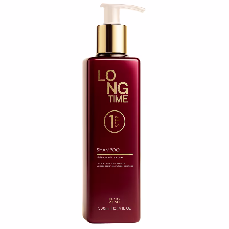 Shampoo Long Time Phyto Ativo Nutrição Biotecnológica 300ml