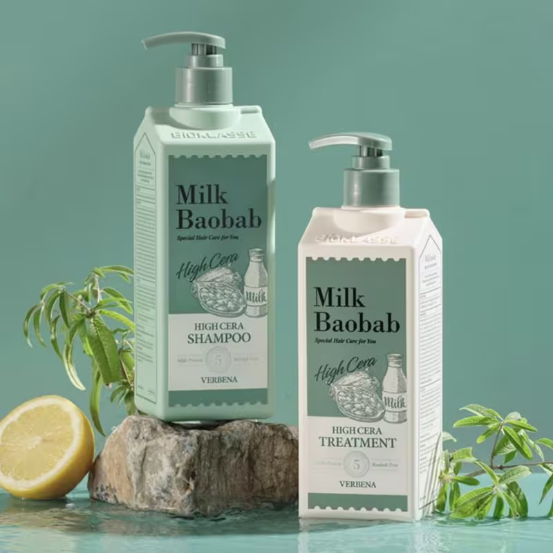 Shampoo Milk Baobab High Cera Verbena - 500ml